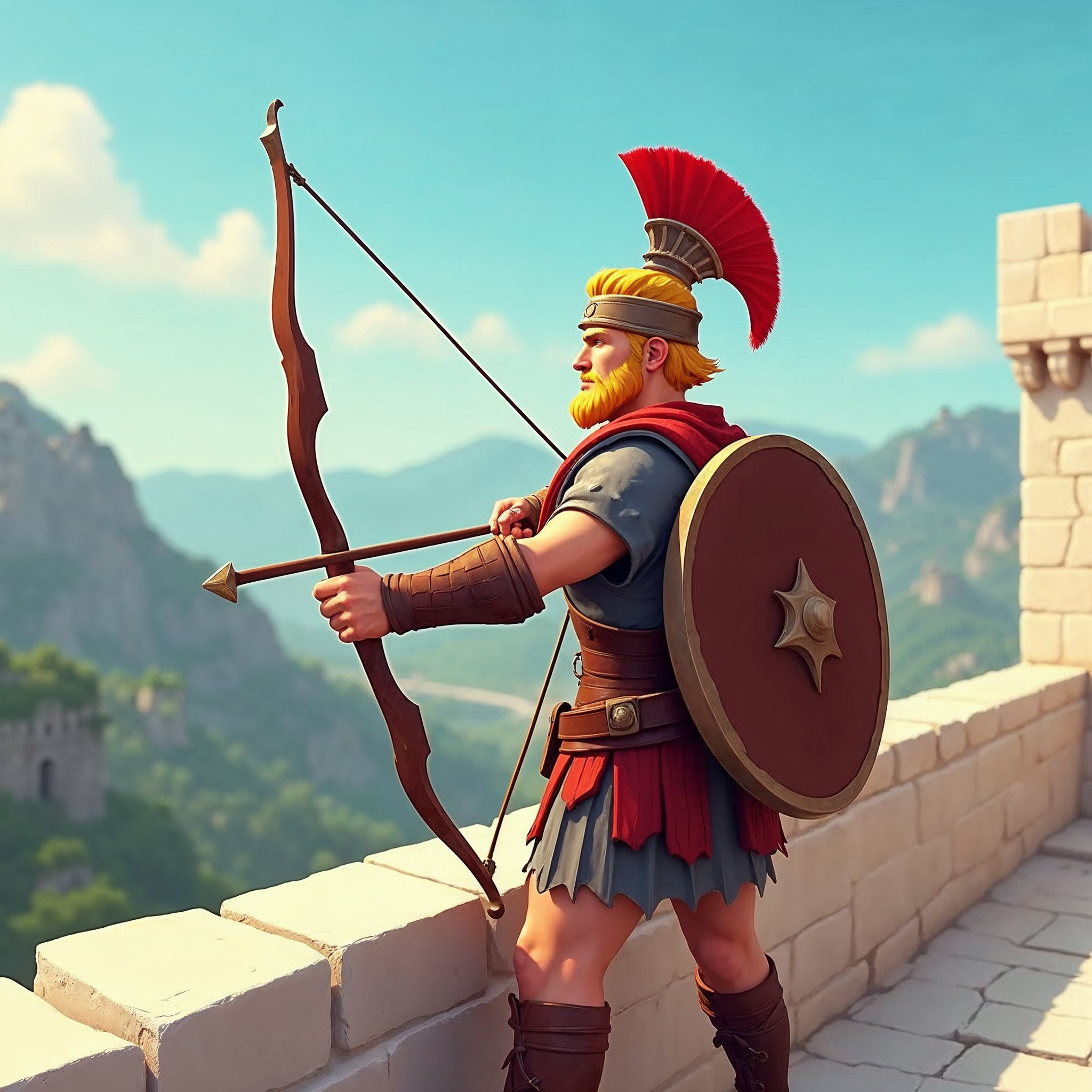 Archer Master 3D: Castle Defense – Greece Saga
